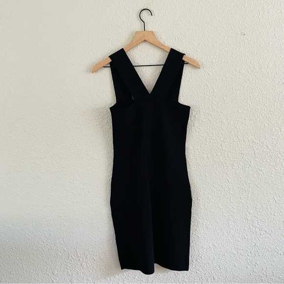 House Of Harlow 1960 Black Bodycon Compression Dress NWT - Picture 6 of 10